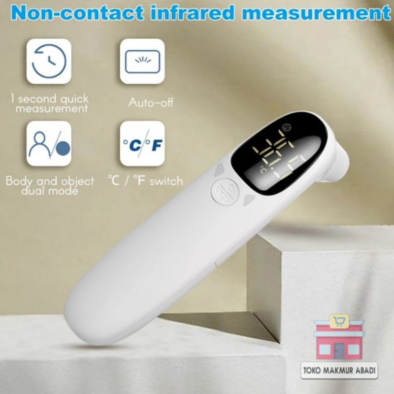THERMOMETER SUHU BADAN TERMOMETER INFRARED THERMOGUN INFRARED ORIGINAL ASLI THERMOMETER GUN