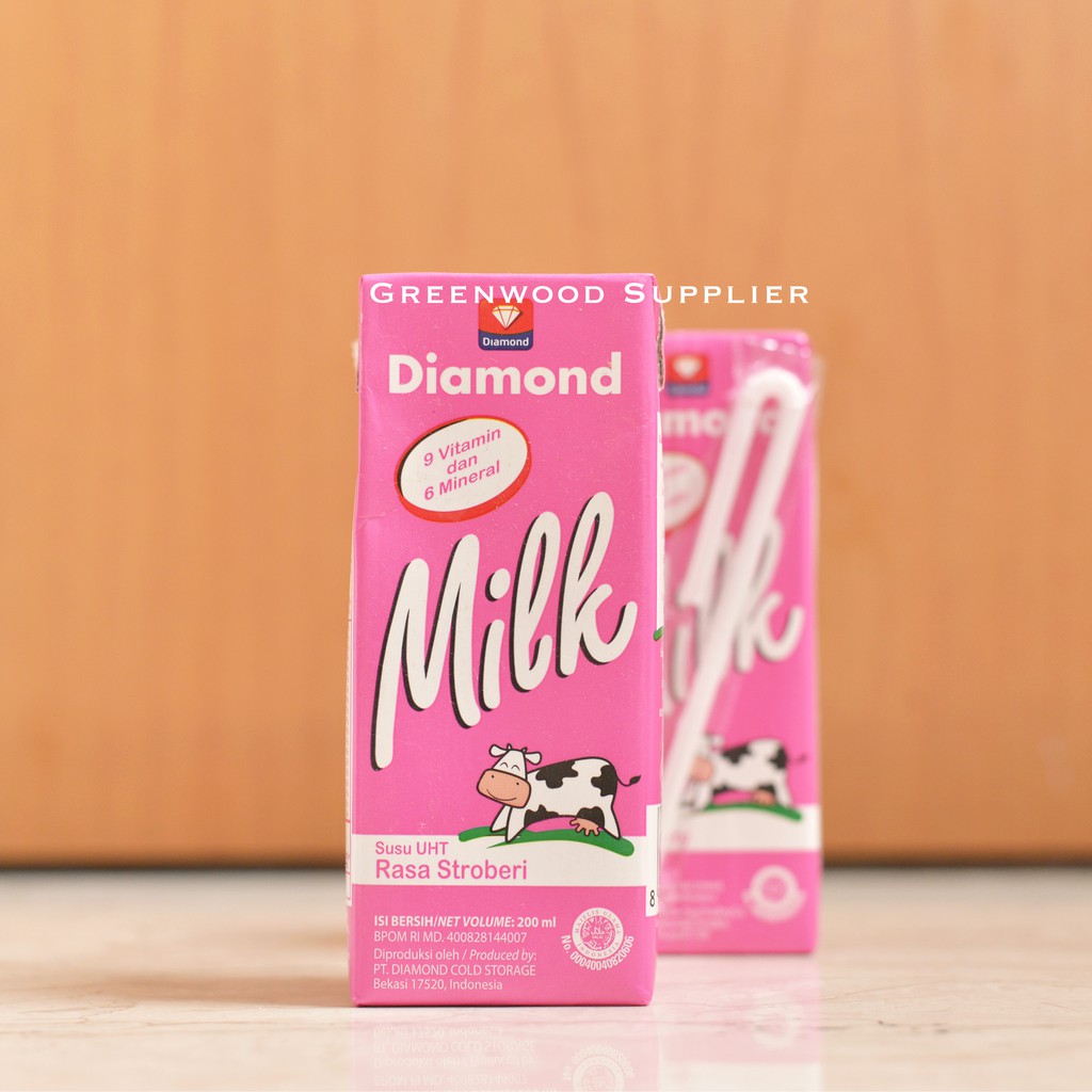 

Susu Diamond UHT Strawberry 200ml