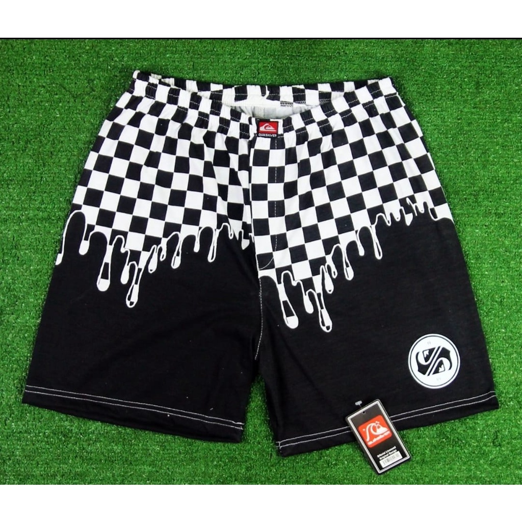 CELANA PENDEK BOXER HURLEY GRADE ORIGINAL HITAM CELANA PANTAI PENDEK RENANG SANTAI PRIA