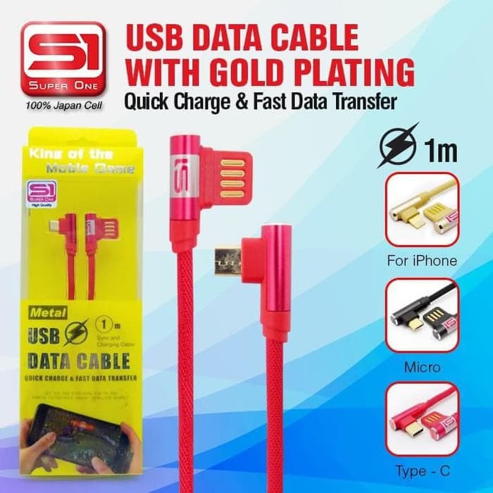 [RO ACC] METAL NEW GAMING KABEL DATA SUPPORT FAST CHARGING 2.4A