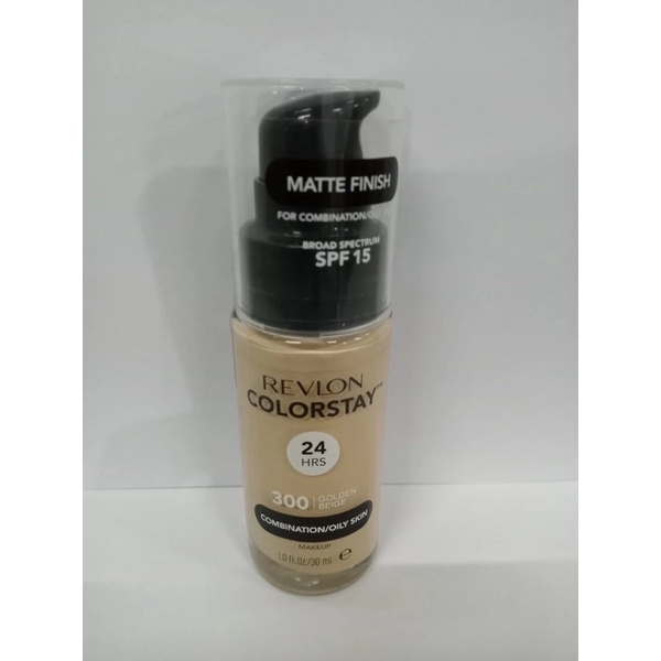 REVLON Colorstay liquid foundation for combonation oily 300 golden beige