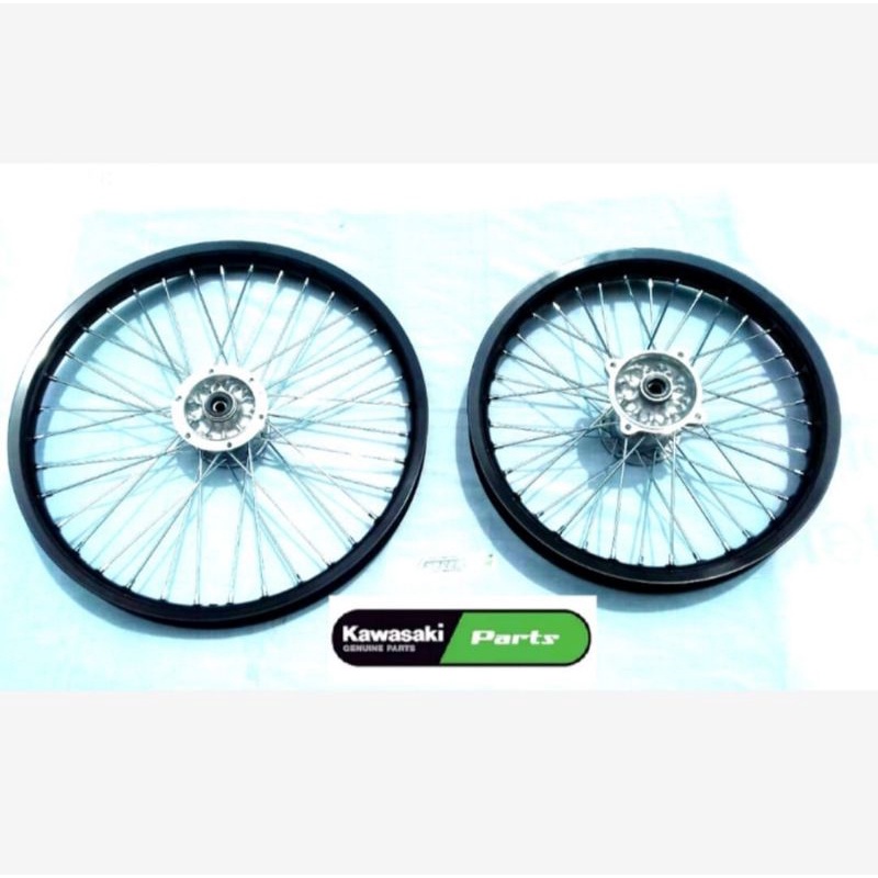 pelek velek velg ring 18 21 set klx 150 bf original