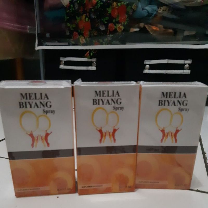 Melia Biyang Spray 15 ML. 100% Original PT.Melia Sehat Sejahtera