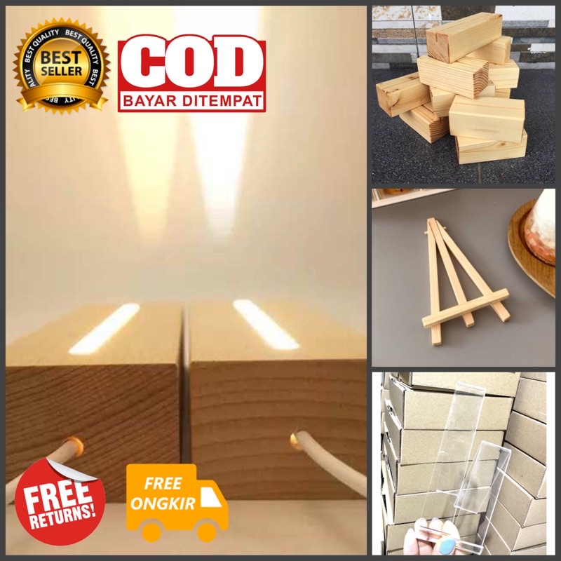 

Stand Akrilik Custom Kayu Led Easel