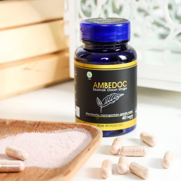 AMBEDOC Obat Herbal Untuk Wasir Ambeien - Halal dan BPOM