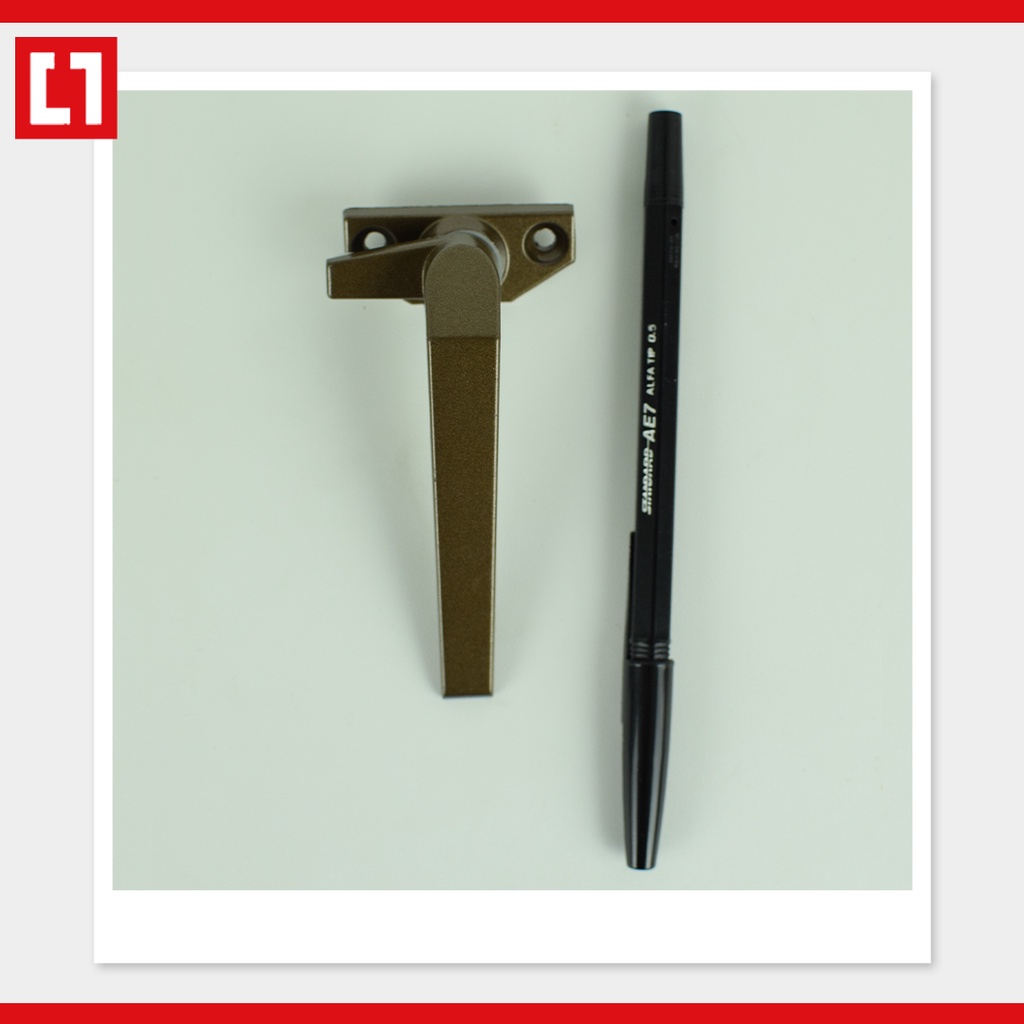 Rambuncis Handle Jendela Aluminium 009 Hanya Kanan- Weldom