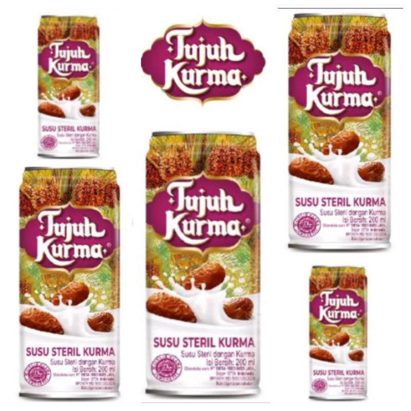 

Tujuh Kurma Susu Steril Kurma Kaleng 200ml