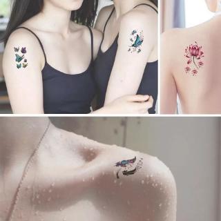 30pcs set Stiker Tattoo Tato Temporer Motif Kartun Bunga 30pcs set Stiker Tattoo Tato Temporer Motif Kartun Bunga
