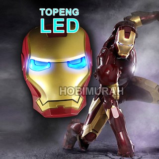 TOPENG ANAK MAINAN  TOPENG SUPER HERO MASK LED dan 