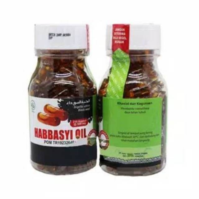 Habbasyi Oil 210 Kapsul original