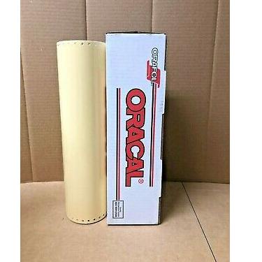 ✅ Hanya di sini  [METERAN] ORACAL  CREAM Lebar 126 cm Gloss Kilap Coklat Terang Krim Krem Susu Origi