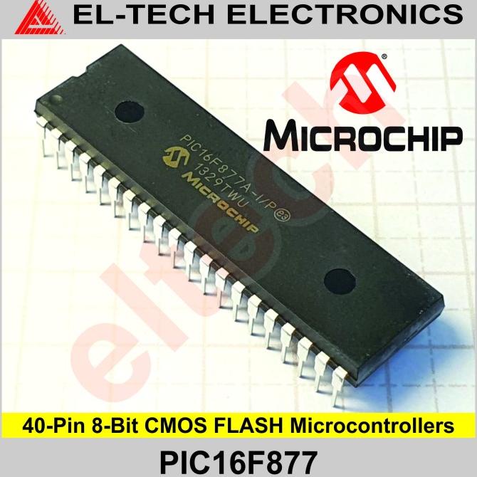 PIC16F877 PIC16F877A PIC 16F877 16F877A 8-Bit CMOS FLASH Microcontrol elt3ch Ayo Beli