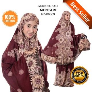 Mukena Jumbo Bali Adem Mukenah Rayon Motif Bunga Matahari ...