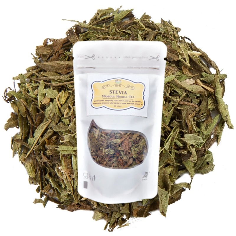 

POUCH Teh Stevia / Stevia Leaf Tea / Teh Herbal Alami Premium
