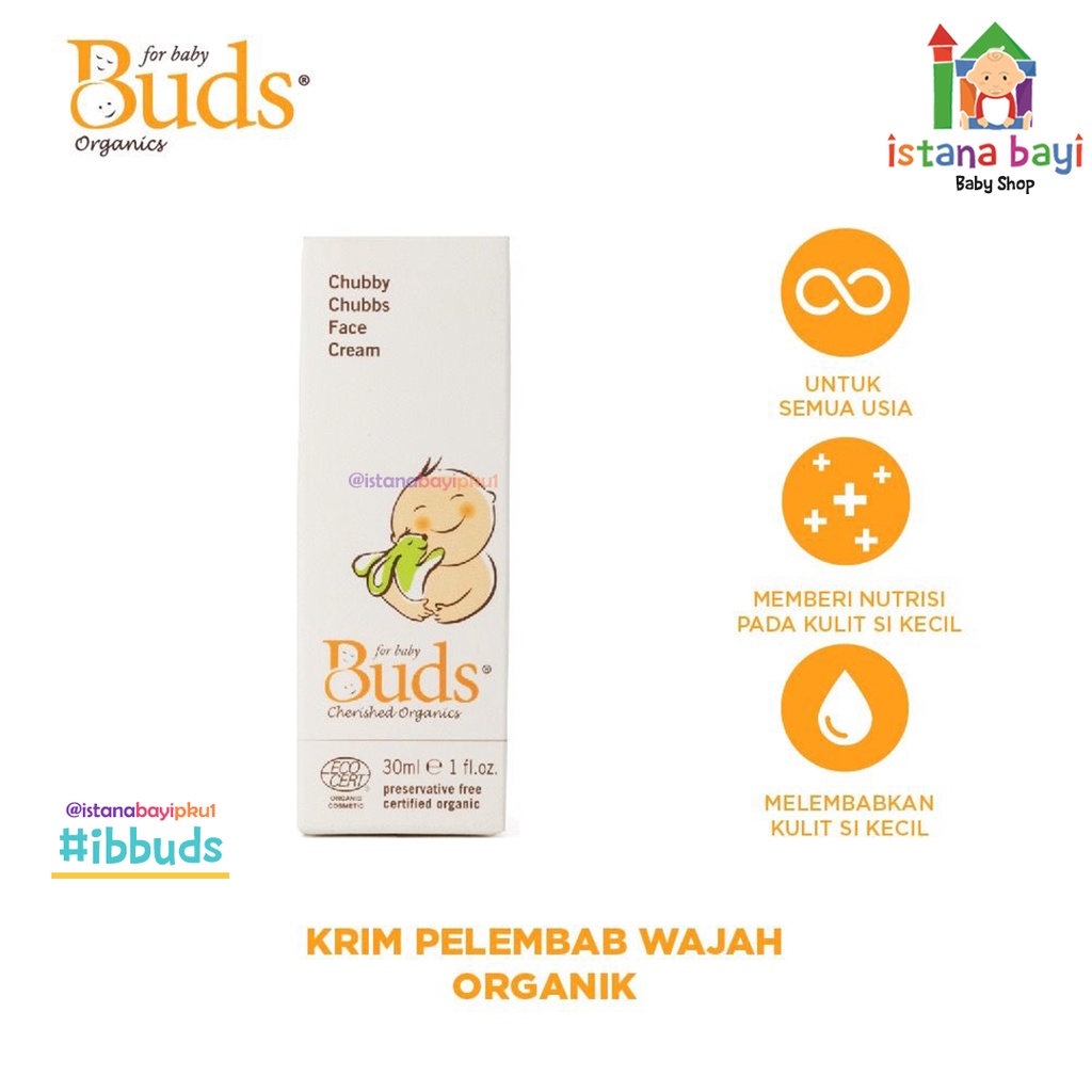 Buds Chubby Chubbs Face Cream - Krim wajah bayi