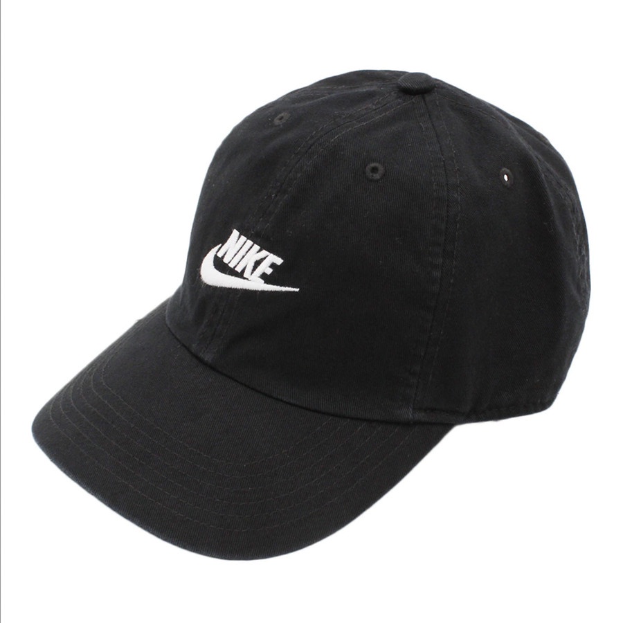 Nike Youth Heritage86 Adjustable Hat Black AJ3651-010 Topi Original
