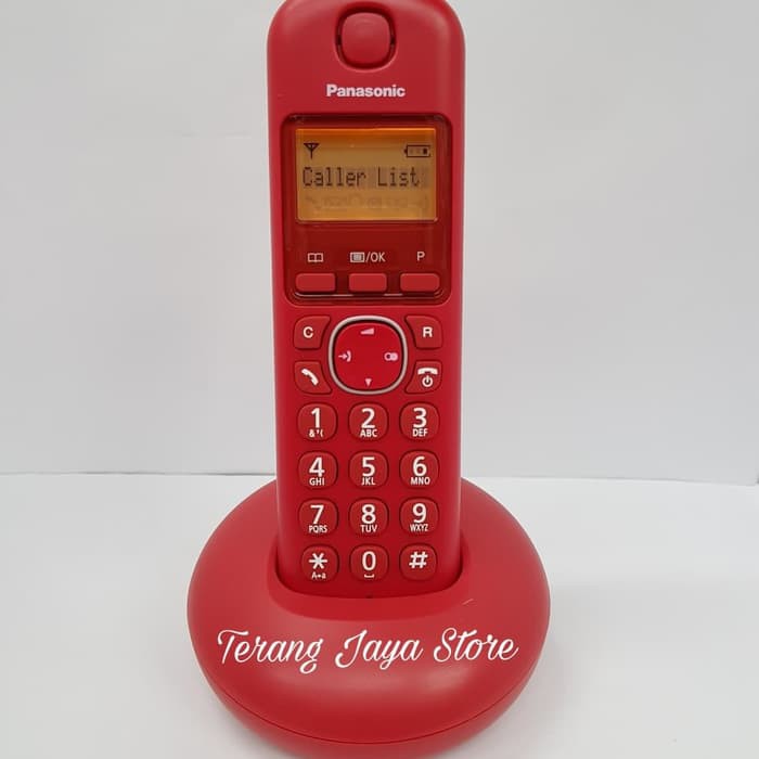 

Telepon Wireless Panasonic KX-TGB210 (Merah) Telepon Rumah KX-TGB 210