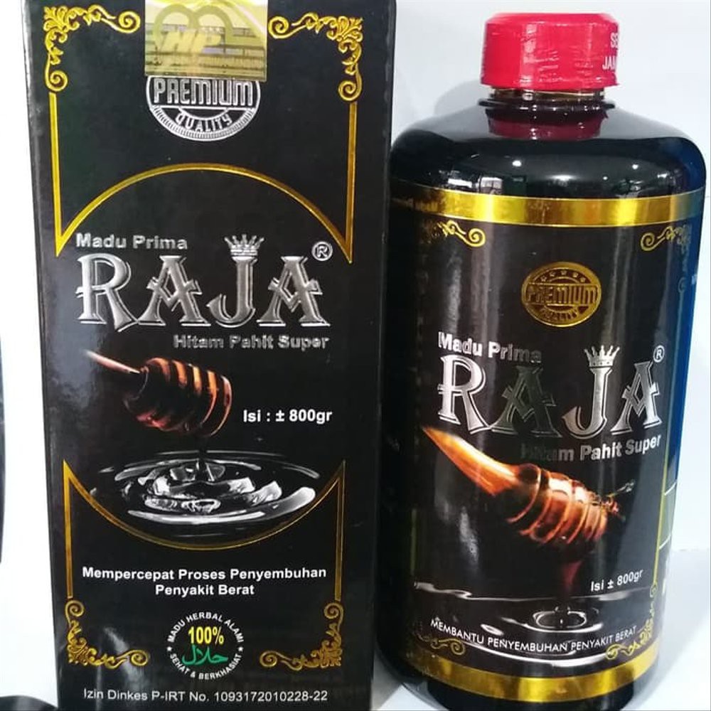 Madu Hitam Pahit Prima Raja - 800 gr Menurunkan kadar glukosa darah/DIABETES