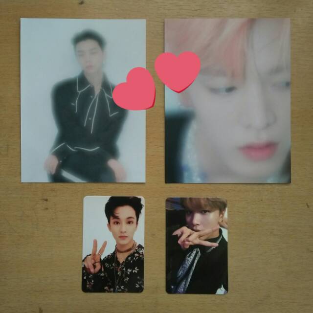 NCT 127 REGULAR-IRREGULAR YUTA, JOHNNY POSTCARD & MARK, HAECHAN PC PHOTOCARD