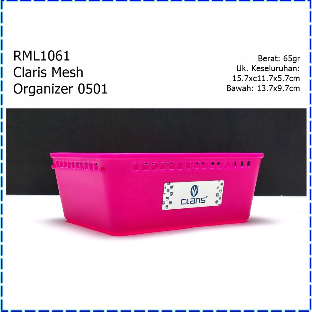 RML1061 Claris Mesh Organizer/Keranjang Penyimpanan 0501