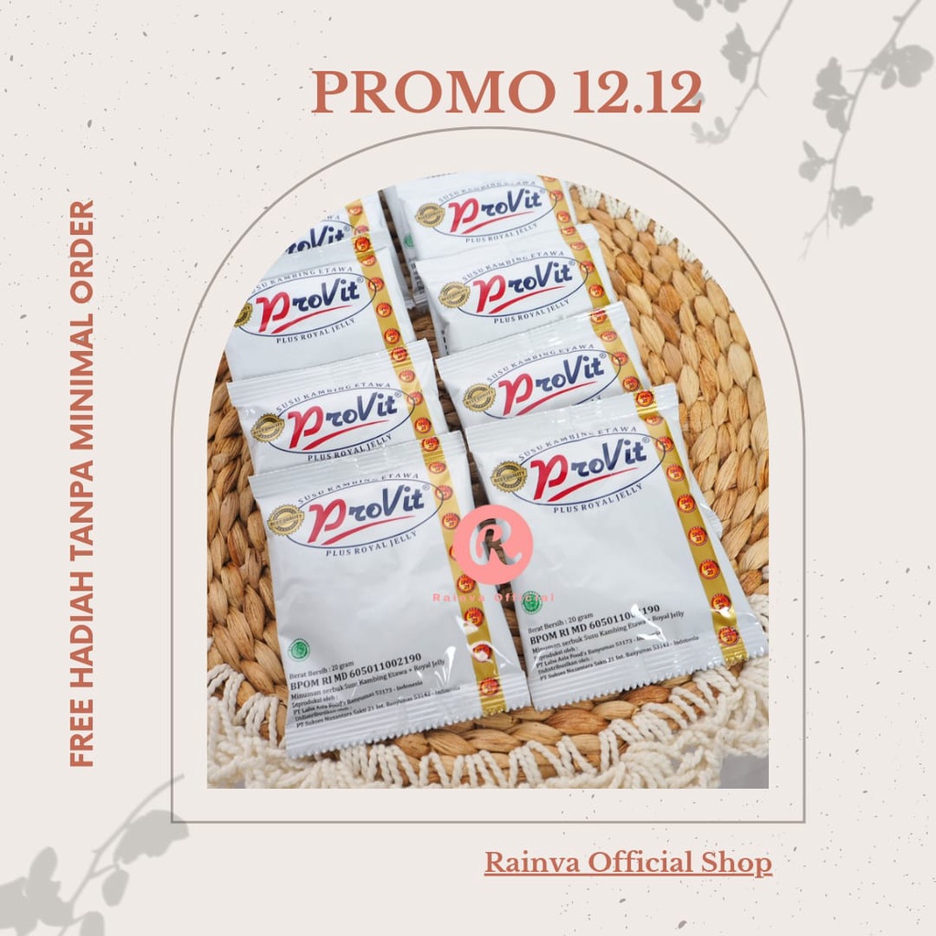 SUSU KAMBING ETAWA PROVIT 10 SACHET ECER ORIGINAL PREMIUM 100%