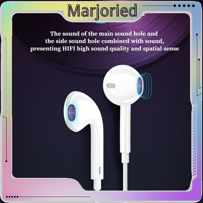 Earphone modis dengan kabel-SWilikon  kabel pengurangan kebisingan universal yang tahan lama-MJD