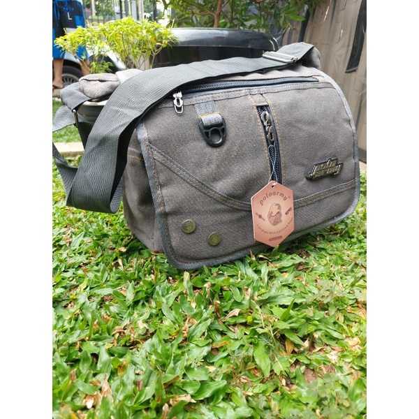 TAS selempang pria sekolah kuliah POLO army