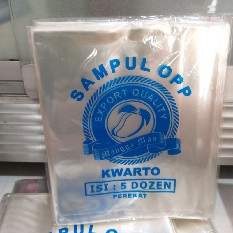 

sampul plastik kwarto