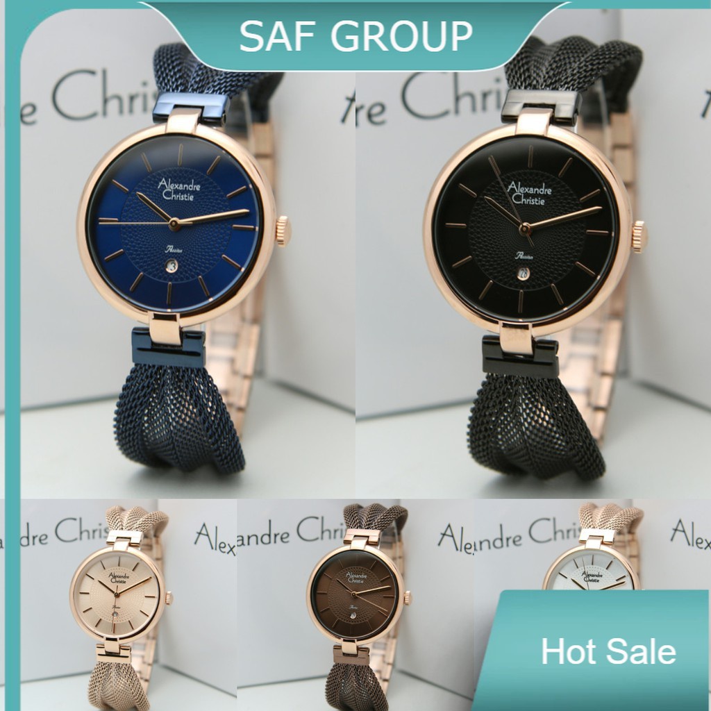 JAM TANGAN WANITA ALEXANDRE CHRISTIE AC 2872 / AC2872 ORIGINAL by plp
