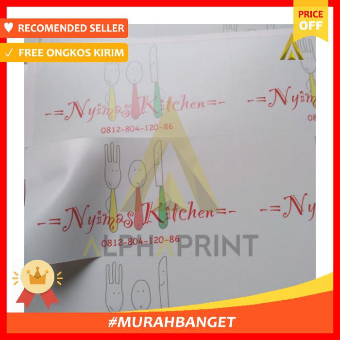 

Sticker Custom Vinyl Matte (Print & Cut) Paket Ekonomis - Pengikat & Perekat - Stiker