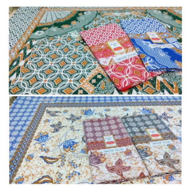 Taplak Meja Batik Motif Tulis Original Raden Ayu Segi Empat | Shopee