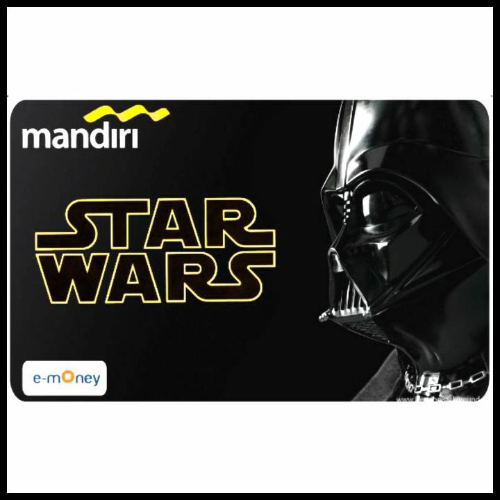 

Kartu E Money Mandiri Star Wars,Kartu Mandiri,Star Wars, Dart Vadel