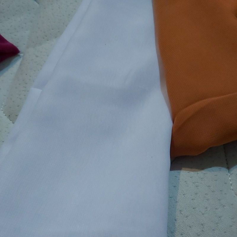 selendang sifon-16 putih
