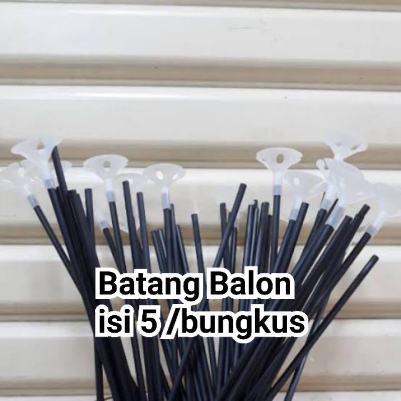 batang balon (isi 5) stick balon