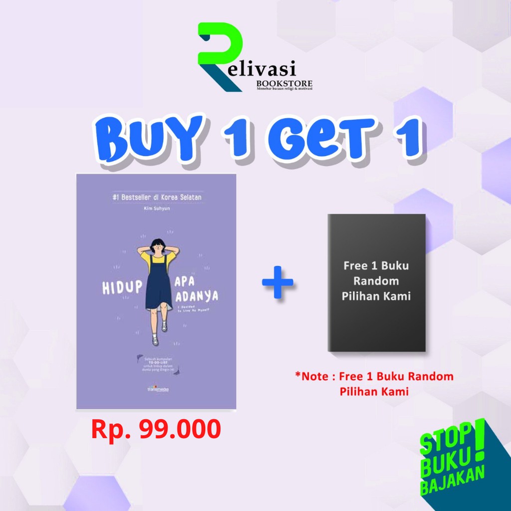 BUKU HIDUP APA ADANYA BY KIM SUHYUN