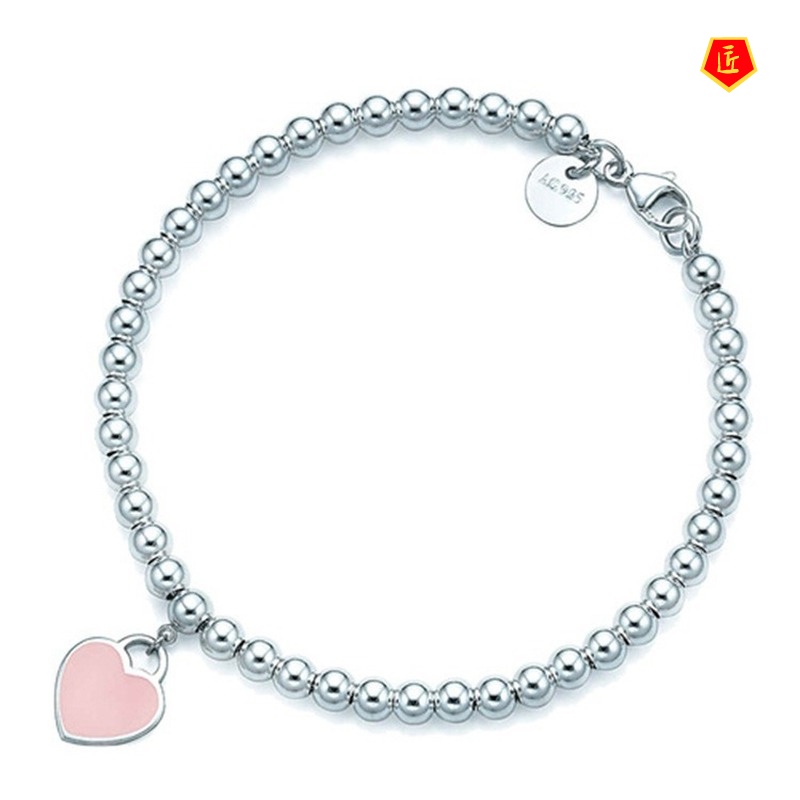 [Ready Stock]Simple Elegant Heart-Shaped Bracelet