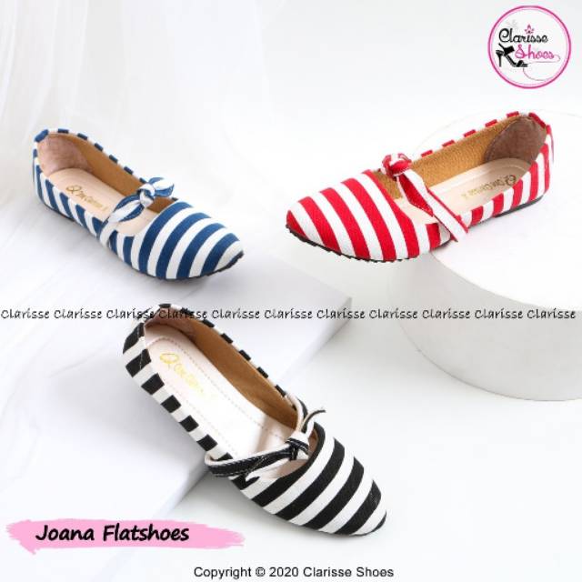 Clarisse Flatshoes JOANA REALPICT Sepatu Flats Shoes