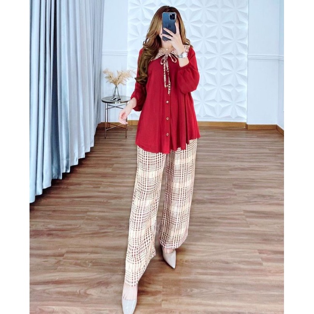 COD// CARINA SET BY DST COLLECTION // SETELAN TERBARU DST-A5