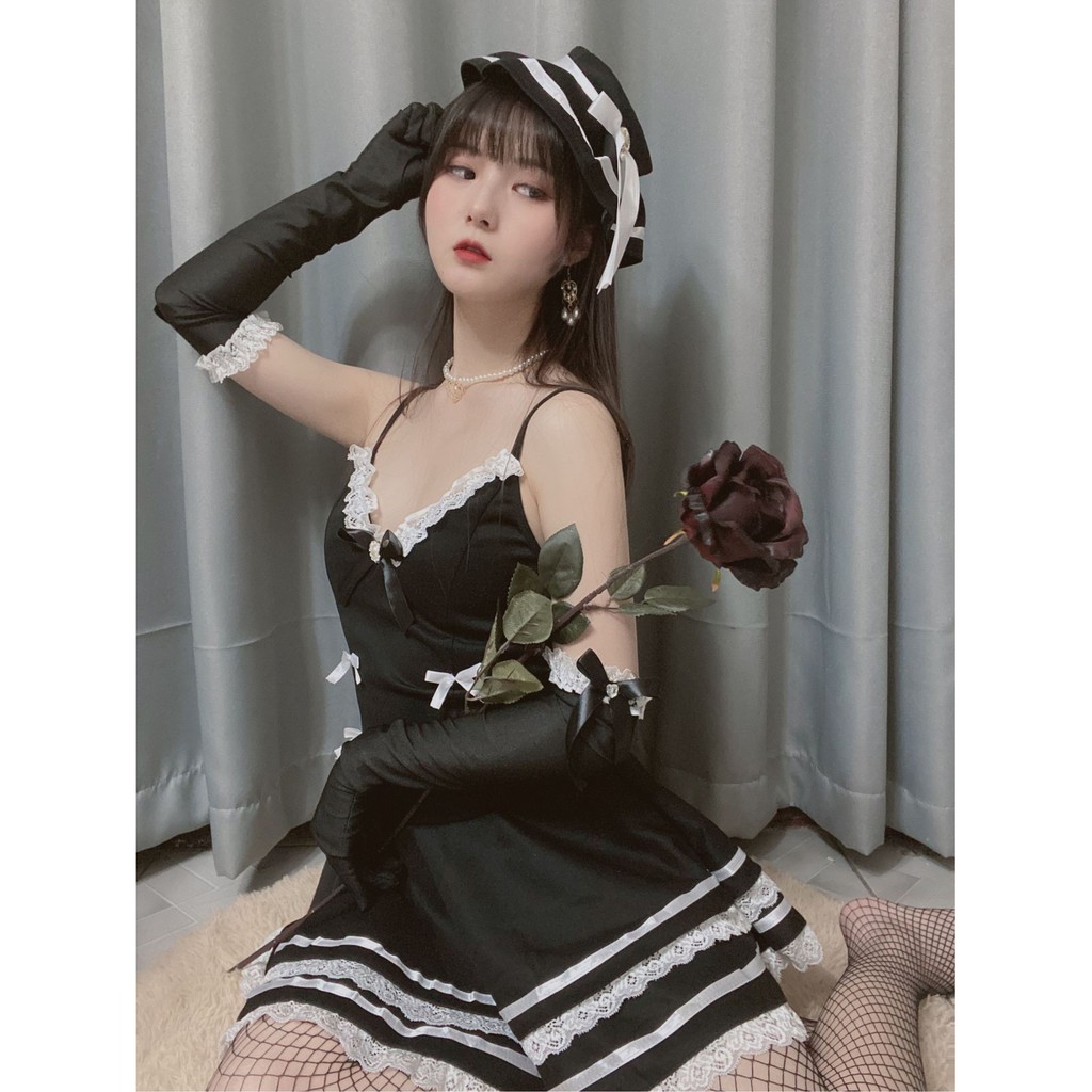 Lingerie Wanita Perancis pelaut Seragam Sexy cosplay Lingerie Boneka lucu Set A399