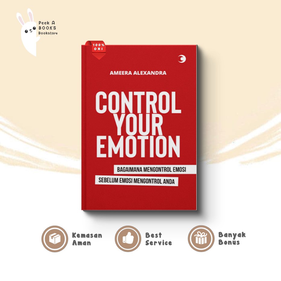 SELF IMPROVEMENT BOOK | CONTROL YOUR EMOTION | CAESAR MEDIA PUSTAKA