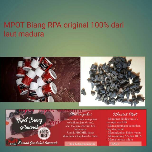MPOT MADURA 100% ORIGINAL