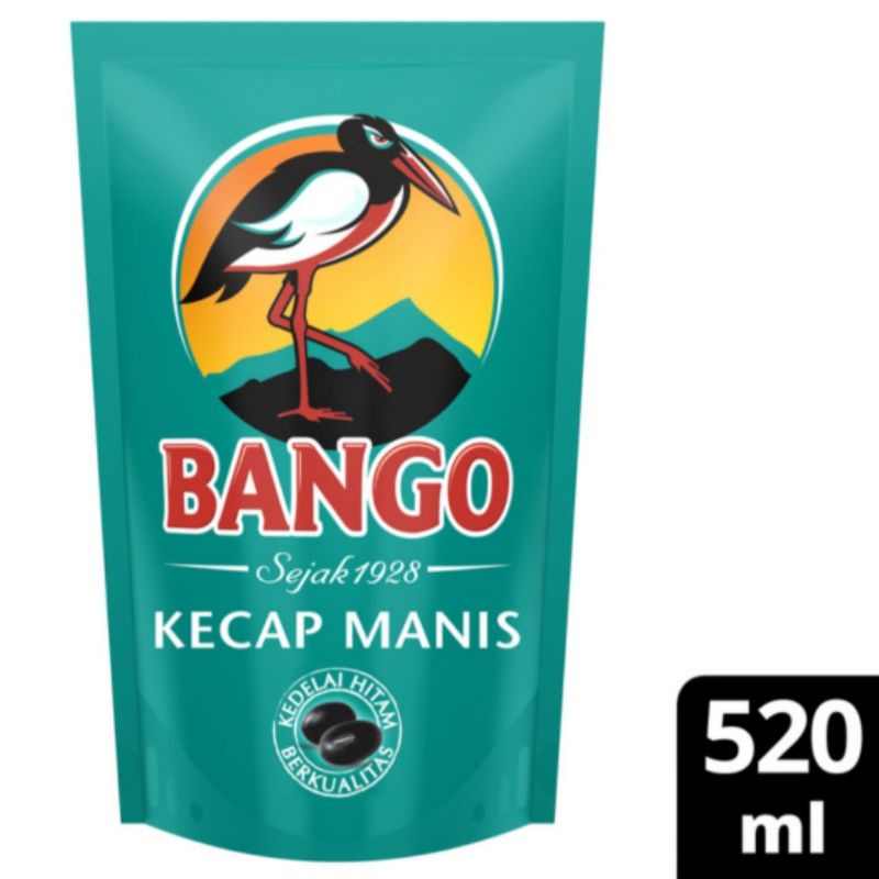 

Bango Kecap Manis kemasan Pouch Refill 520ml