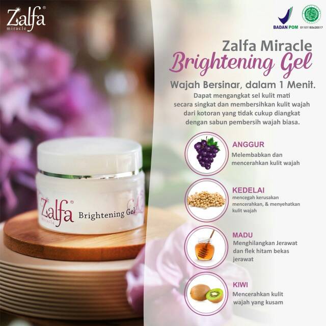 

Zalfa miracle brightening gel