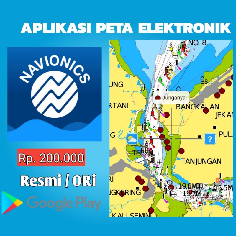 Aplikasi Peta Elektronik Android Dan IOS Navionic Boating HD Premium