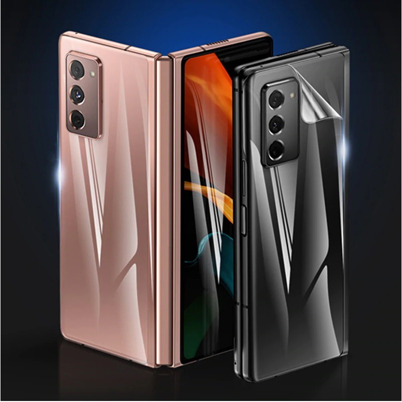 Pelindung Layar Samsung Galaxy Z Fold 2 Paket 4 in 1 bahan hydrogel