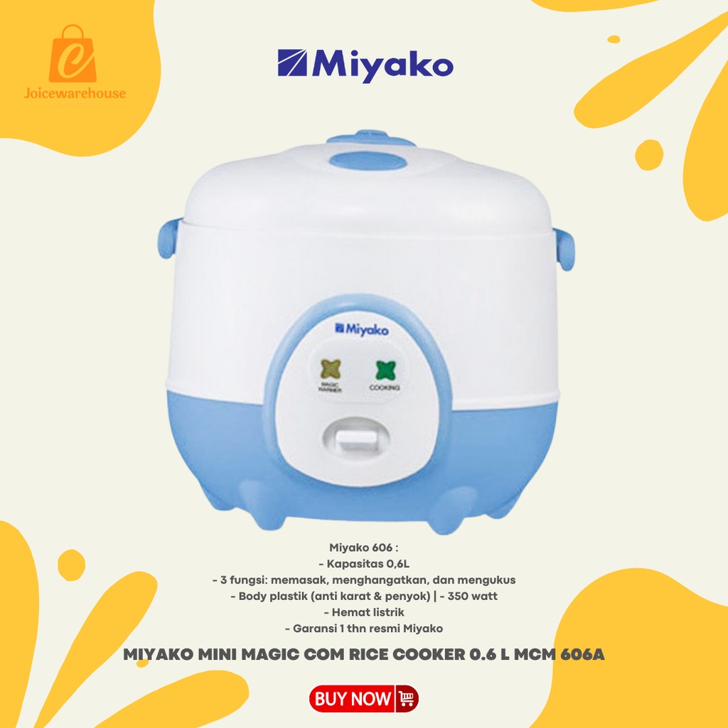 MAGIC COM / magicom / RICE COOKER MIYAKO MCM-606 A