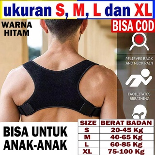 Korektor Postur Punggung / Bahu Posture Corrector Penegak Punggung Bungkuk Back Support Shoulder ANTI BONGKOK