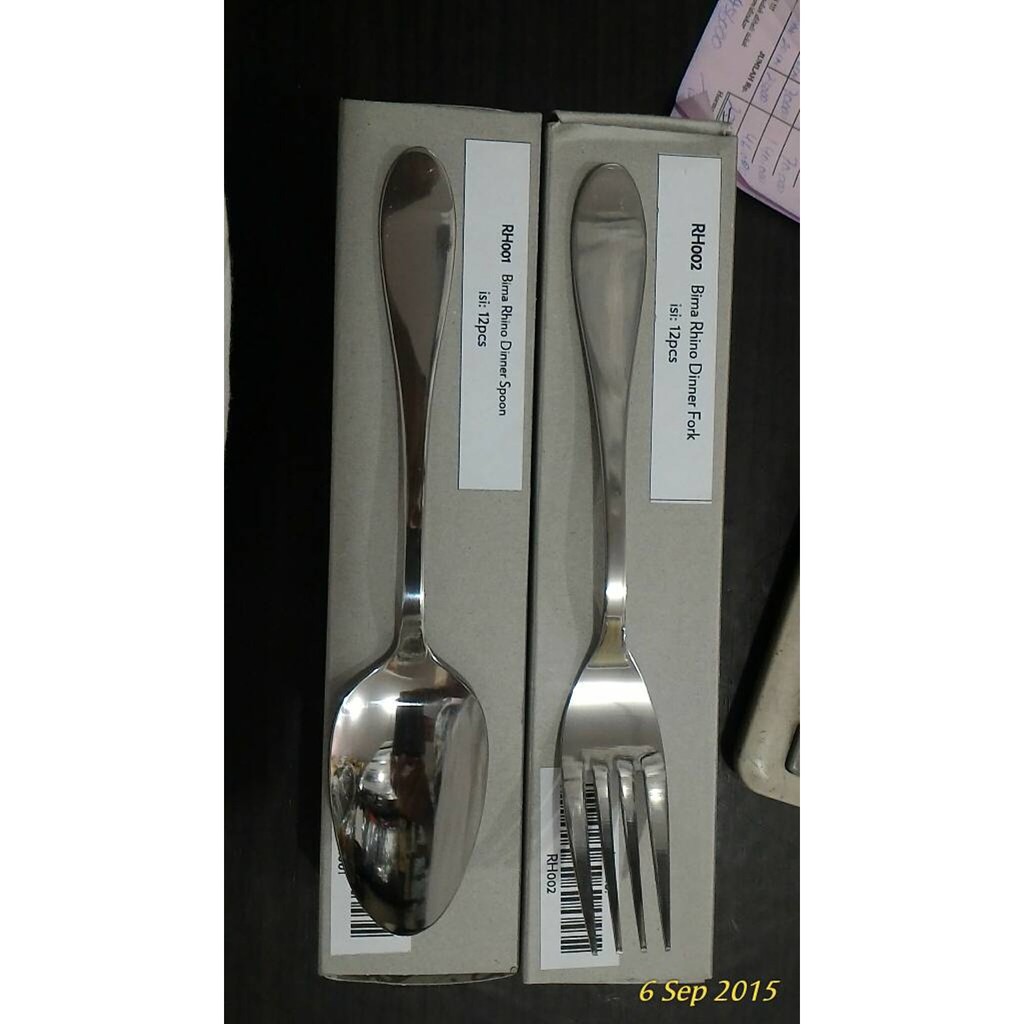 Dijual Bima Rhino Garpu Sendok Stainless Murah
