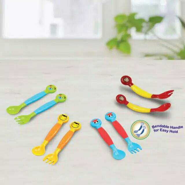 SK003 Baby Safe Baby Spoon and Fork