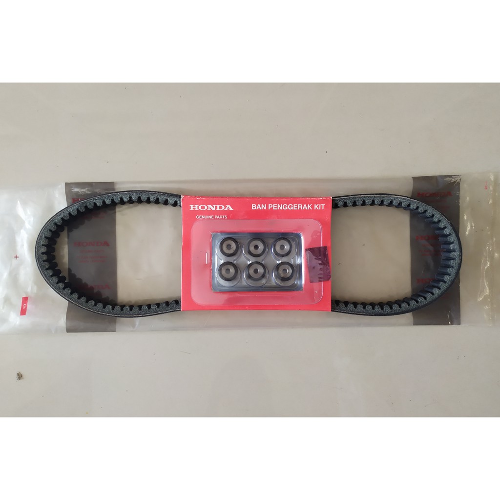 VANBELT SET + ROLLER BEAT LAMA V-BELT SET HONDA BEAT LAMA VANBEL SET HONDA BEAT LAMA